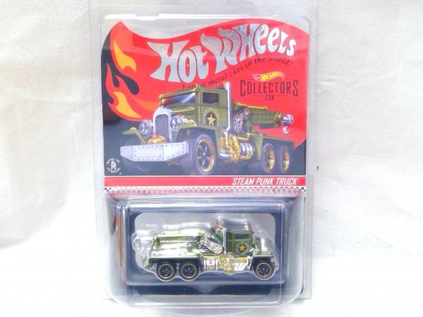 (SQ2001) Hot Wheels RLC STEAM PUNK TRUCK Redline Club Steam Punk Truck