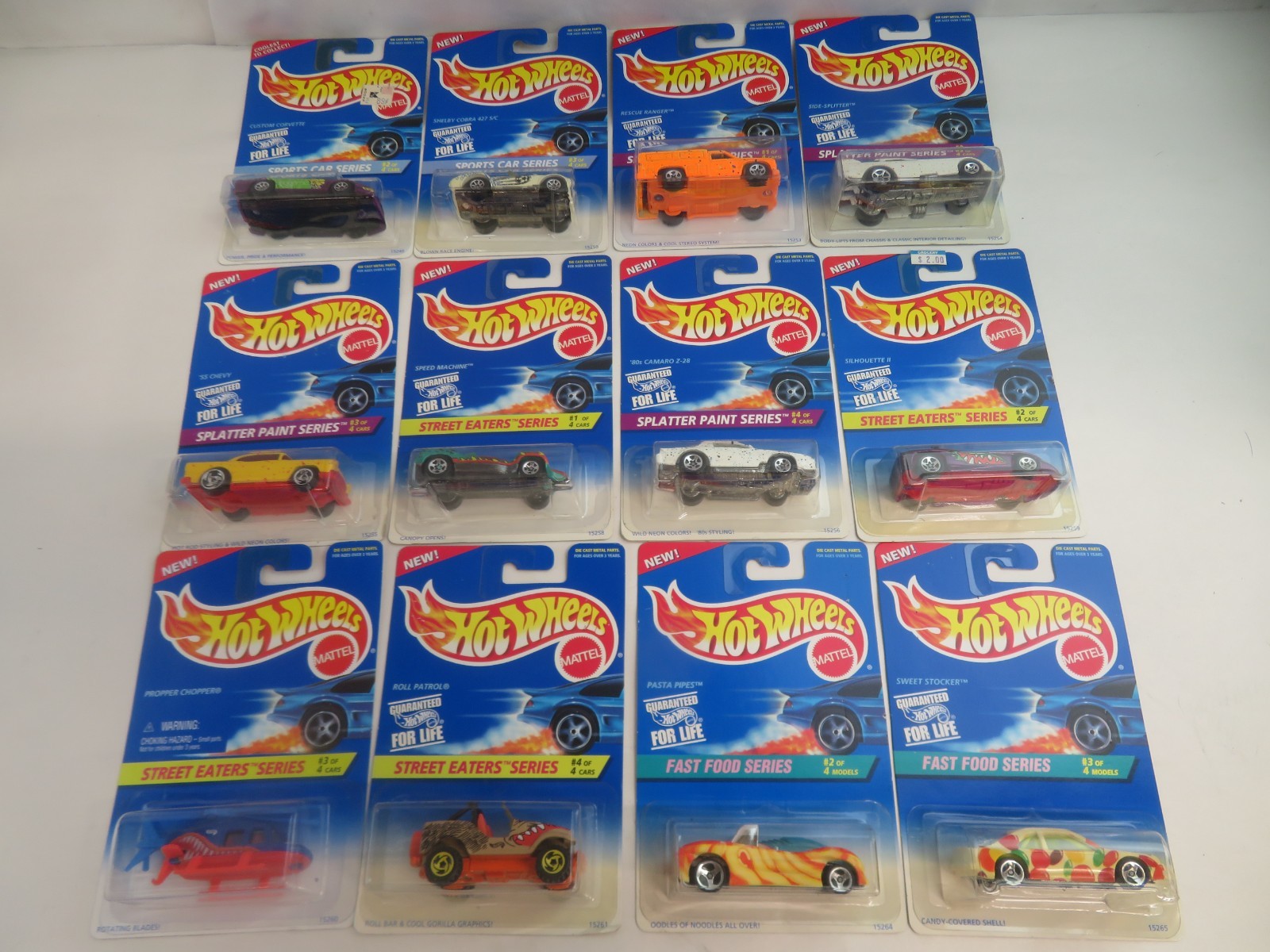 Hot Wheels Mixed Lot 1/64 Scale Lot Of 12 Location I