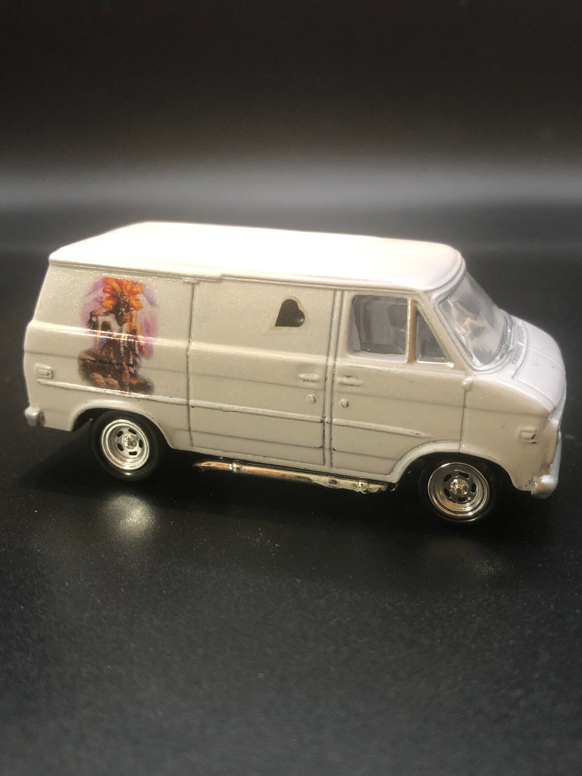 Clear 1:64 Waterslide Decal Cheech and Chong Up In Smoke Lowrider Van