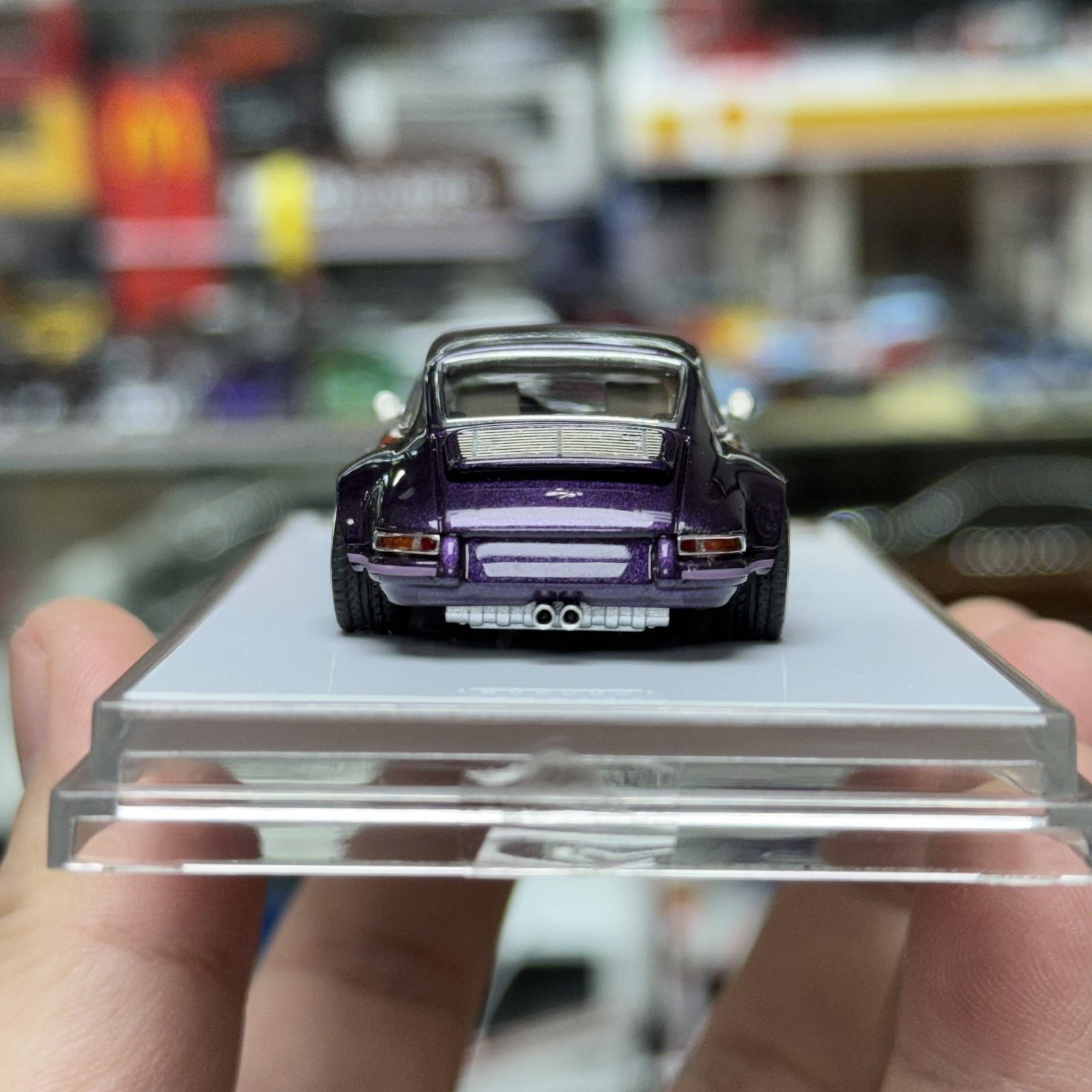 Zincit Model 1:64 Porsche 911 Singer DLS Coupe Alloy Car Model Die Collection