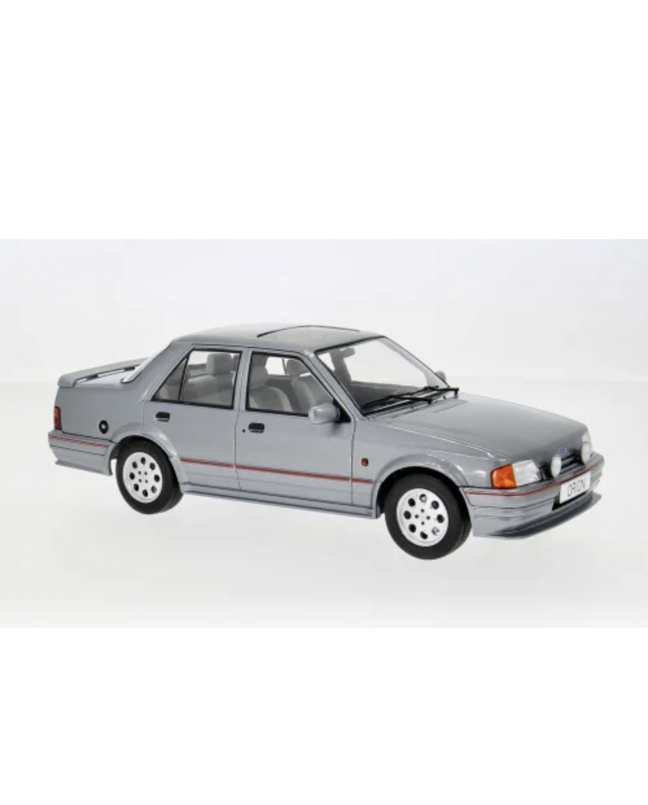 1/18 scale Ford Orion MK II Diecast Model Car grey 1986 LHD del w/c 27/7/26 max