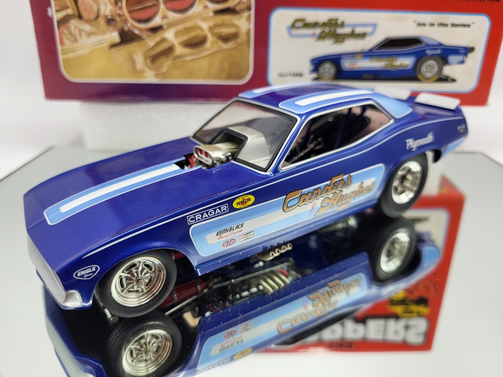 1320 THE FLOPPERS 1970 PLYMOUTH CUDA “CANDIES & HUGHES” **VERY RARE/READ DESCRIP