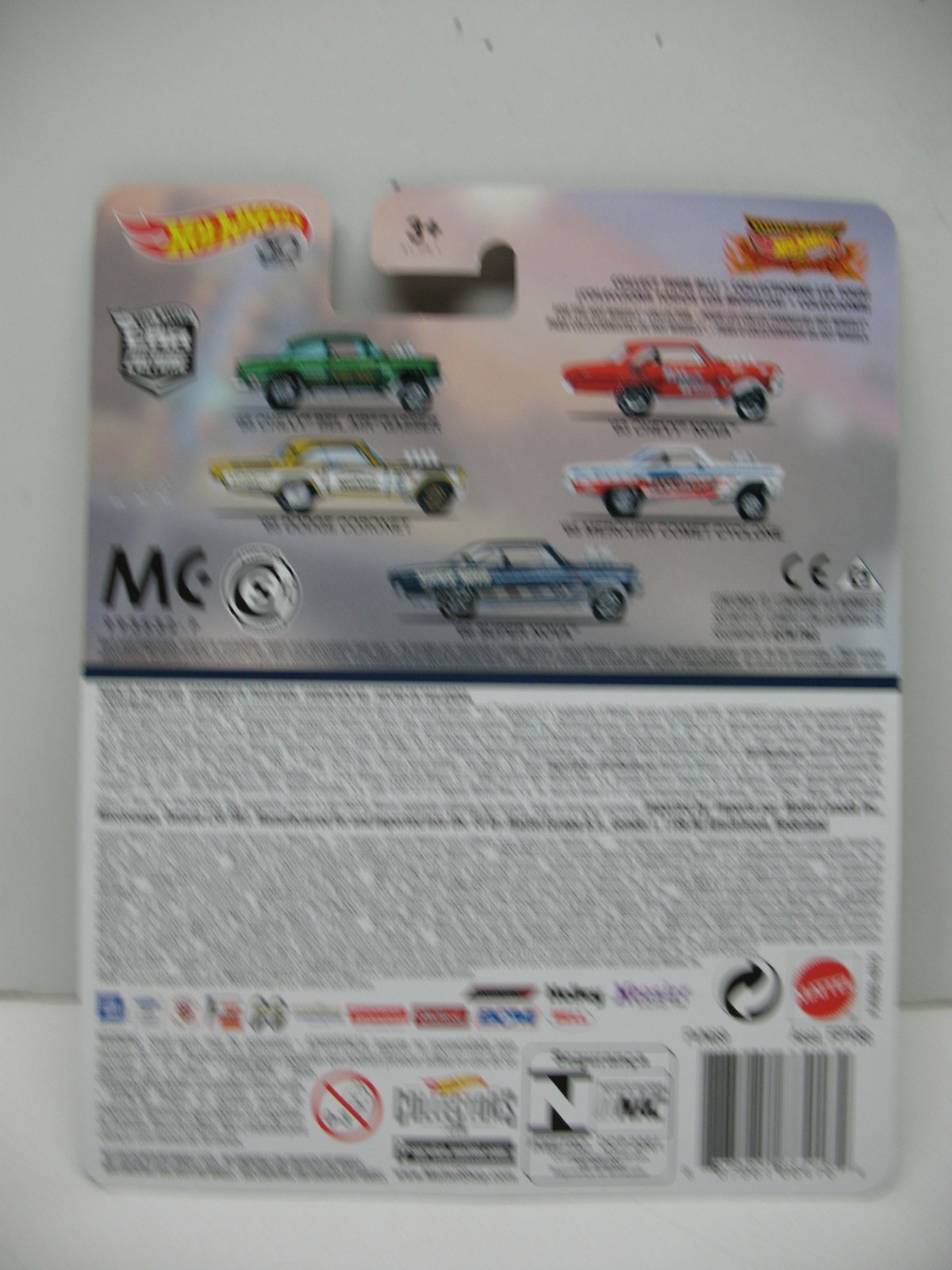 2018 Hot Wheels 50th Premium ’55 Chevy Bel Air Gasser Tri-Me Dragstrip Demons