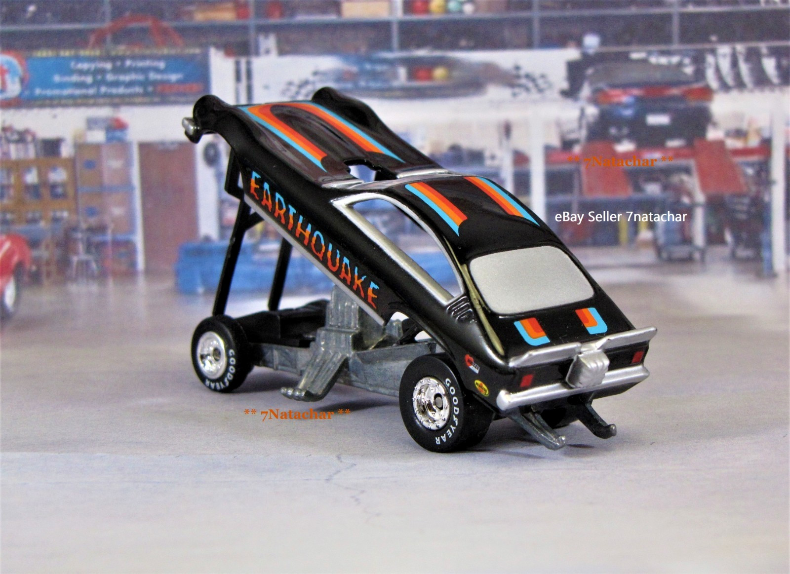 1971 – 1977 Vega Astre Funny Car Vintage Drag Racing Model NHRA 1/64 S Scale G
