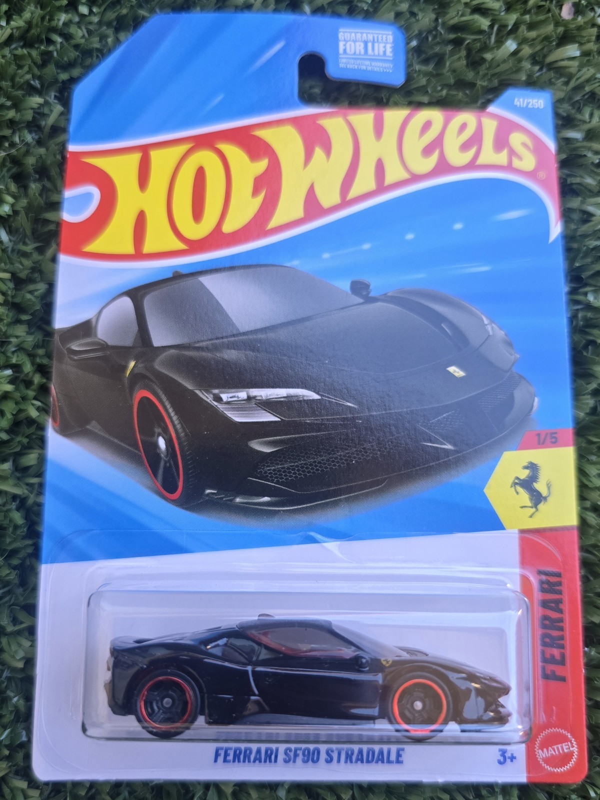 Hot Wheels 2026 Mainline Ferrari Series Ferrari SF90 Stradale Black #41