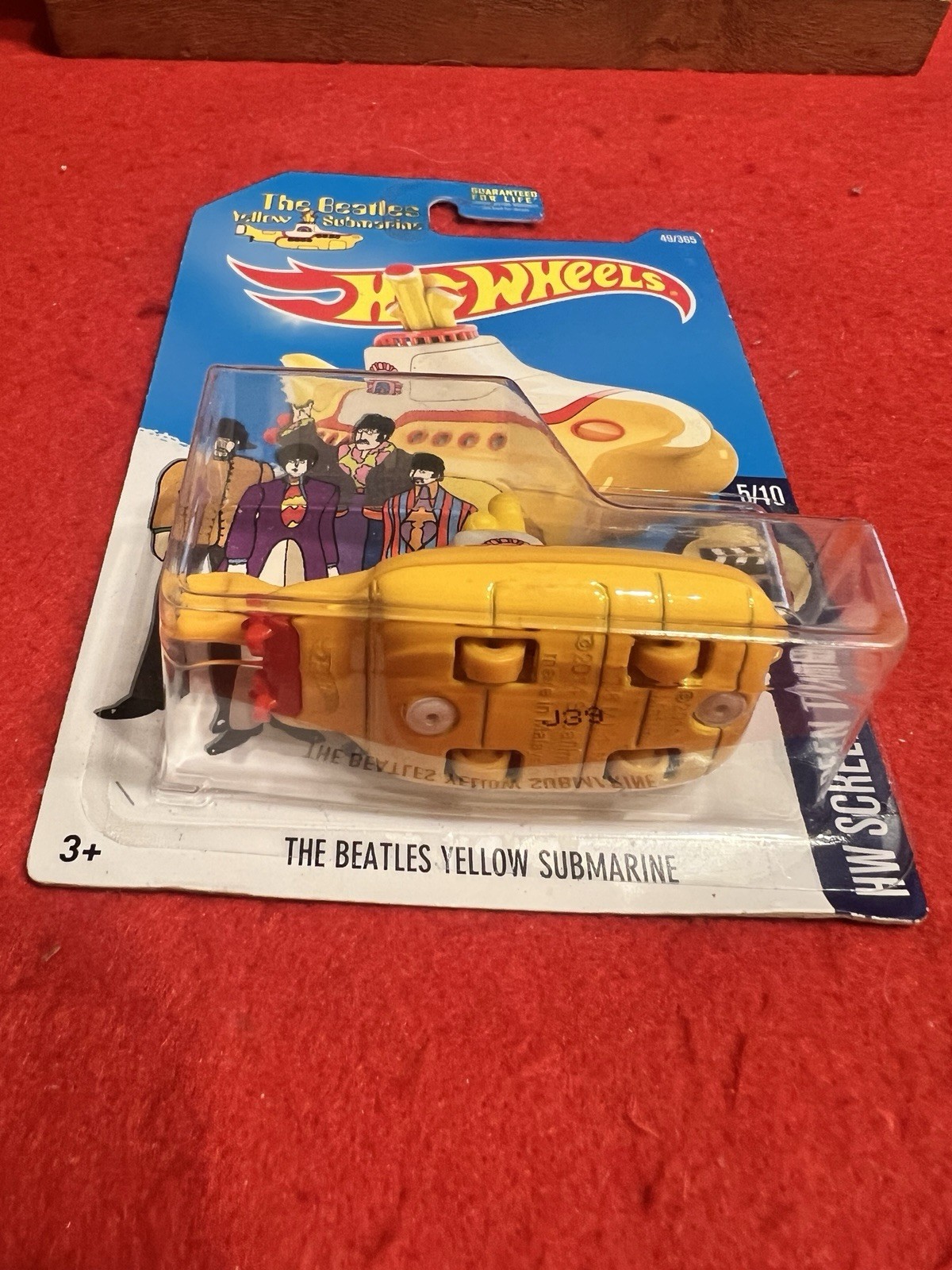 Hot Wheels The Beatles Yellow Submarine • Mattel, 2016 🛞🛞🛞