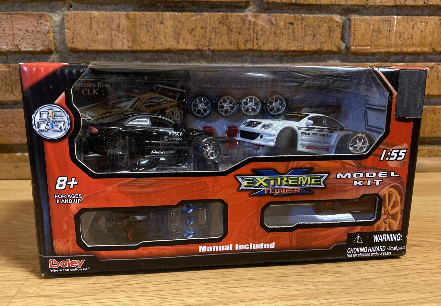 BOLEY Mercedes-Benz CLK Extreme Tuner Model Kit 1:55 Scale NEW