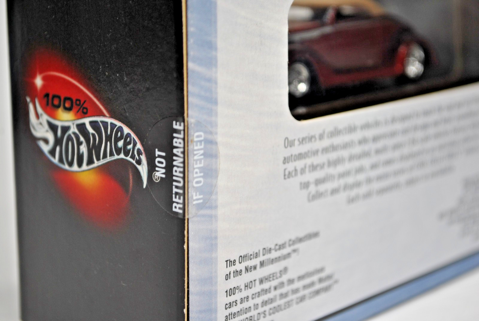 Hot Wheels Custom 1937 Ford 100% Hot Wheels Red and Green Variant