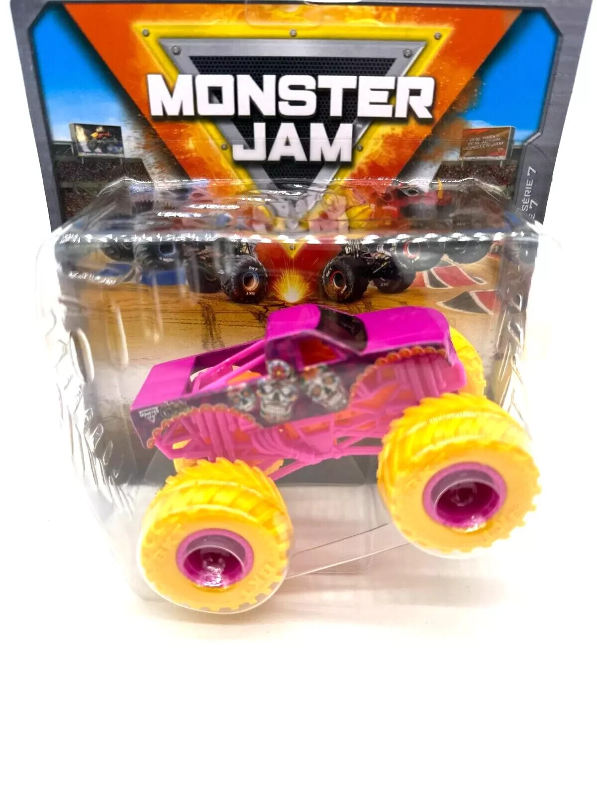 Monster Jam Truck Calavera 1/64 Scale Series 7 True Metal by Spin Master