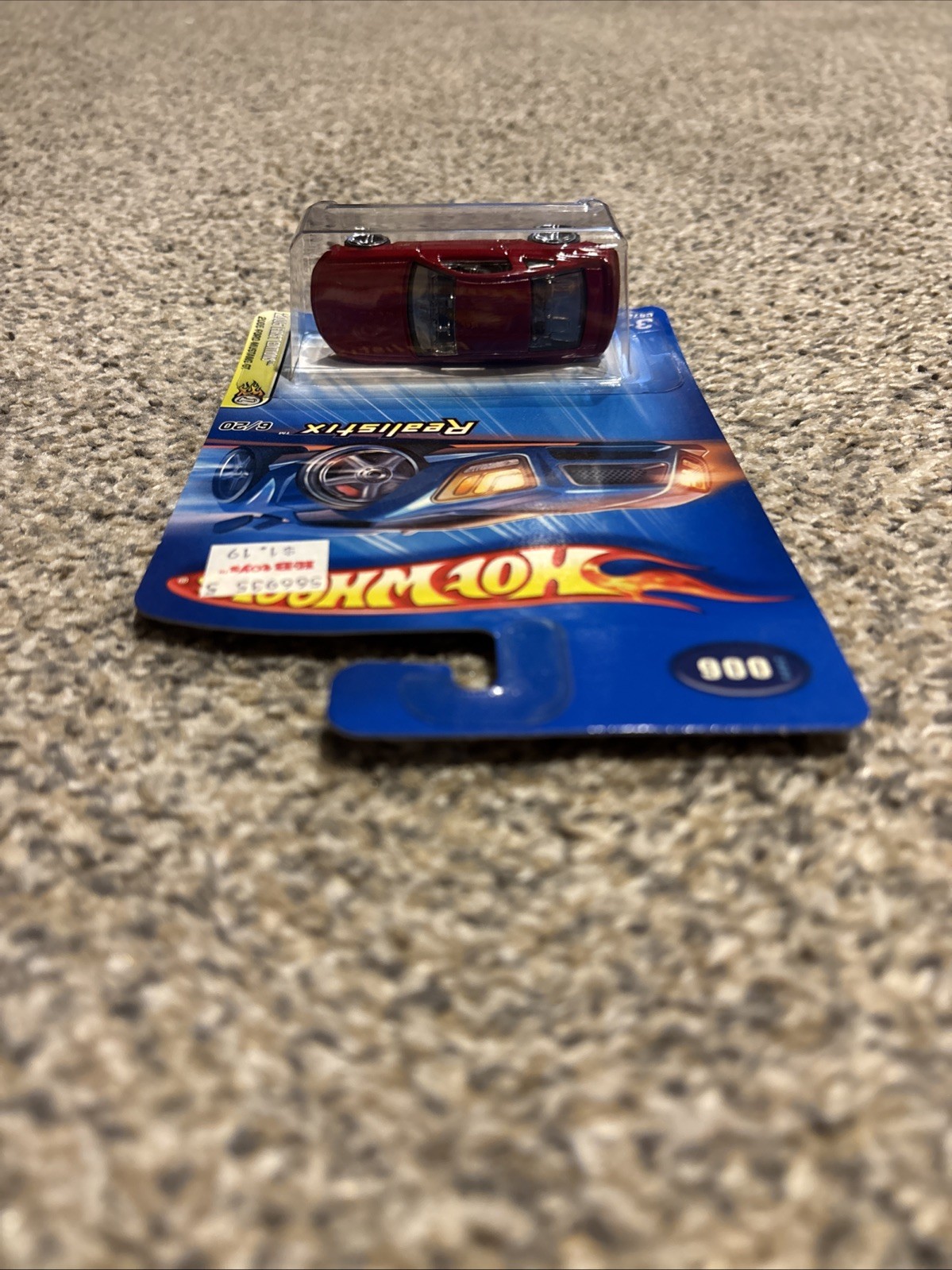 2005 Hot Wheels First Editions Realistix 6/20 2005 Ford Mustang GT Red Body Pr5