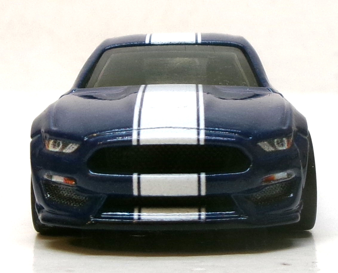 LOOSE 2023 HOT WHEELS PREMIUM DARK BLUE SHELBY GT350R WHEEL SWAP REAL RIDERS