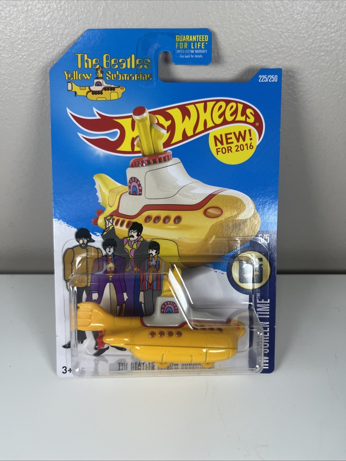 2016 Hot Wheels The Beatles Yellow Submarine HW Screen Time 5/5 (225/250) HC49