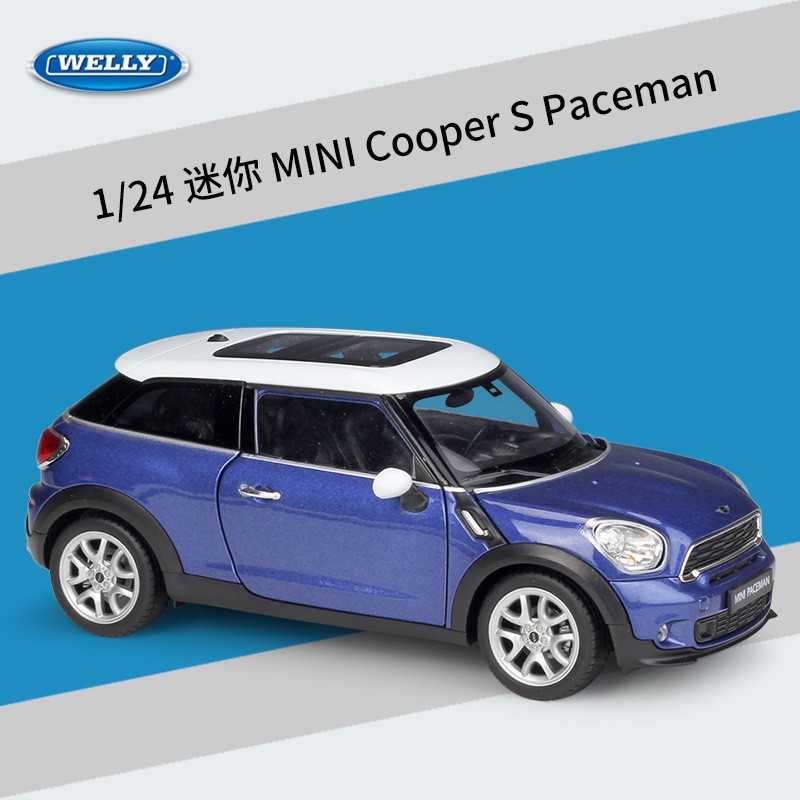Welly 1:24 Mini Cooper S Paceman Genuine Diecast Car Model Collectible Display