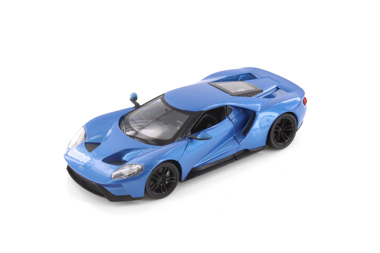 Box of 4 2017 FORD GT HARDTOP 1/24 DIECAST CAR SHOWCASTS 24082/4D