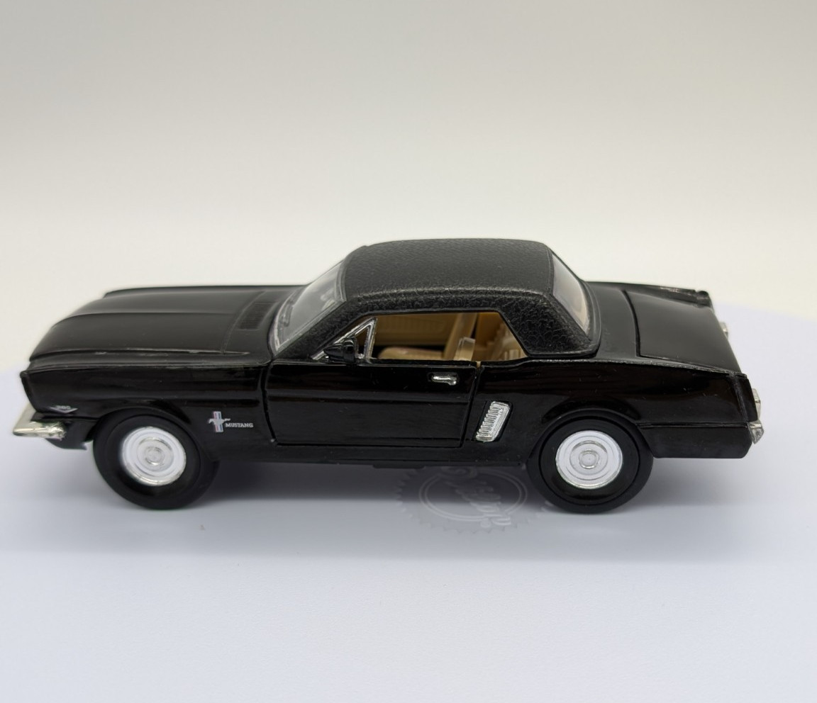 1965 Ford Mustang Black / Tan Diecast 1/32 Scale SS5719 Superior Collectibles
