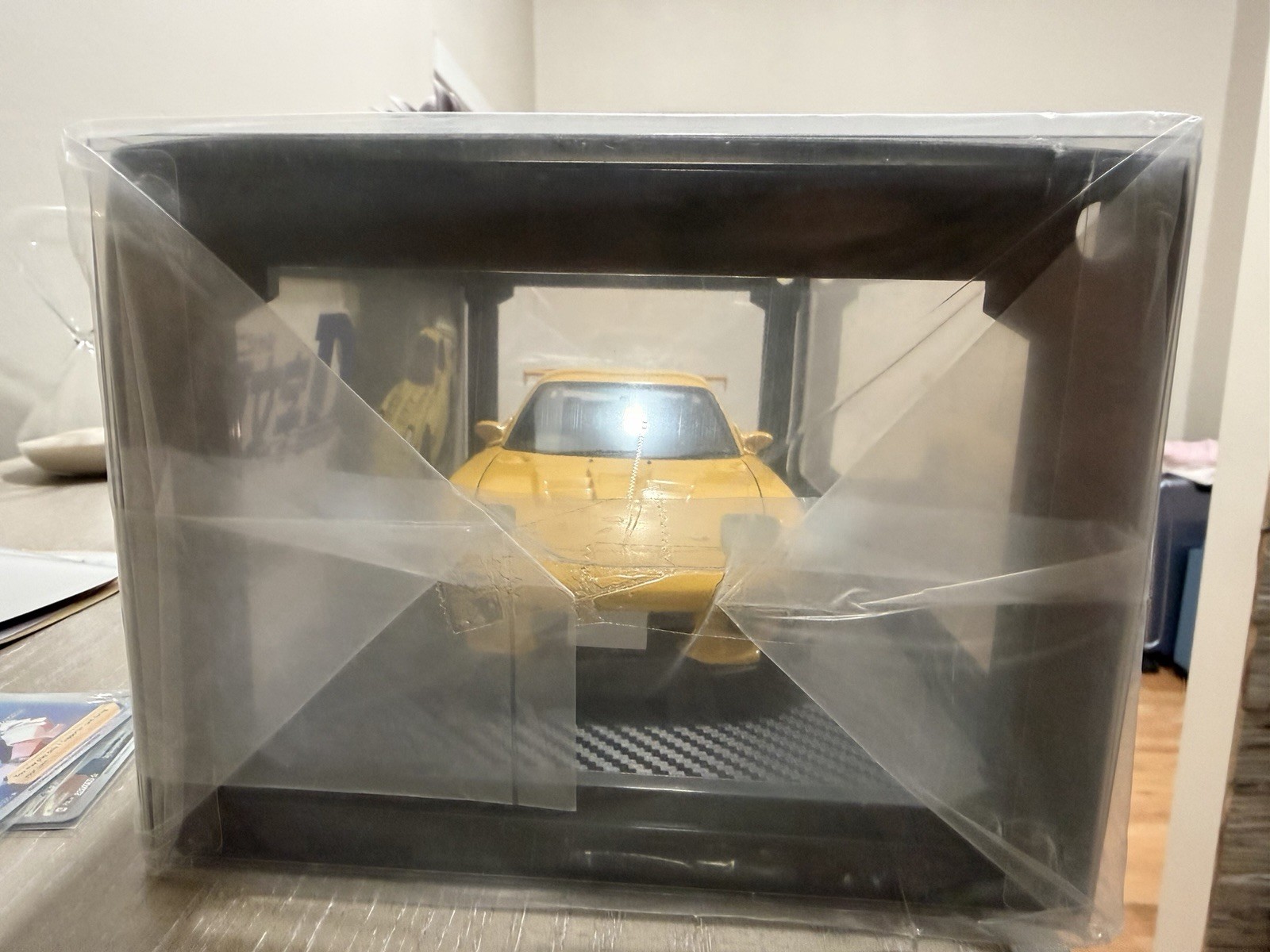 Ignition model 1/18 INITIAL D Mazda RX-7(FD-35) Yellow IG2868