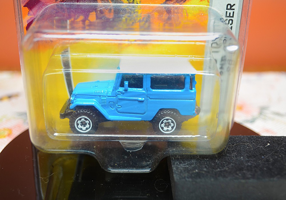 2008 Matchbox ’68 Toyota Land Cruiser – 89 Blue – Outdoor Sportsman – Sealed