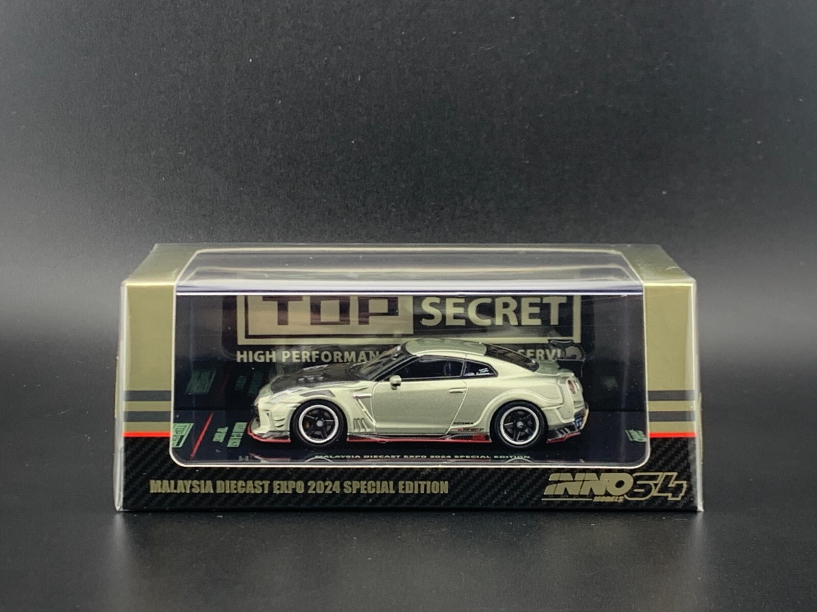 Inno64 Nissan GT-R R35 Top Secret MDX EXPO 2024 Tokyo Auto Salon 1/64