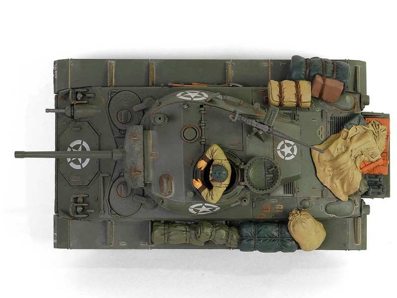 M24 CHAFFEE TANK “8TH AD 36TH TB-US ARMY” 1/32 BY FORCES OF VALOR 801002 A