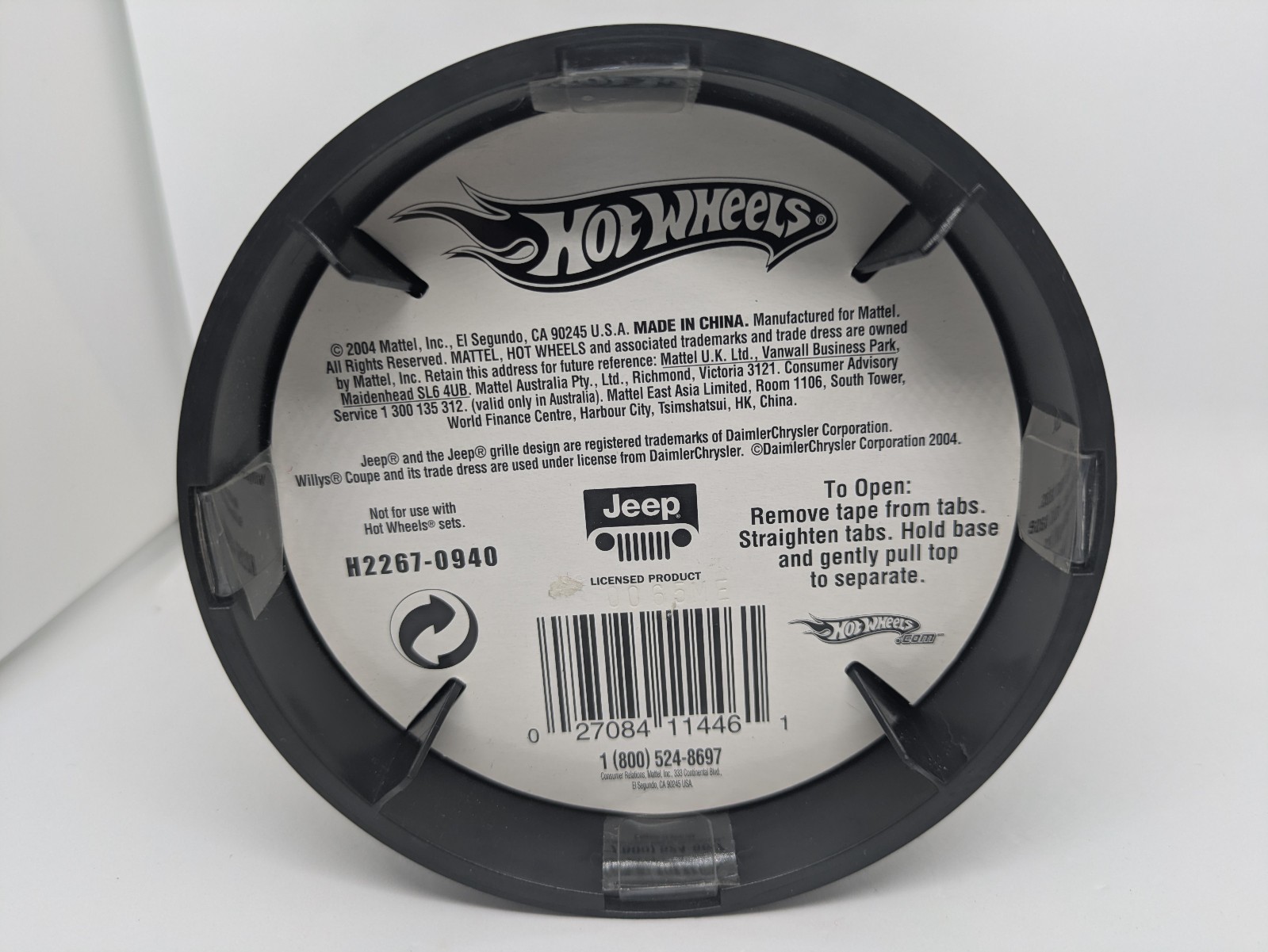 Hot Wheels 2005 Street Rods #2 of 4 – 40 Willys Oil Can Purple Yellow NEW