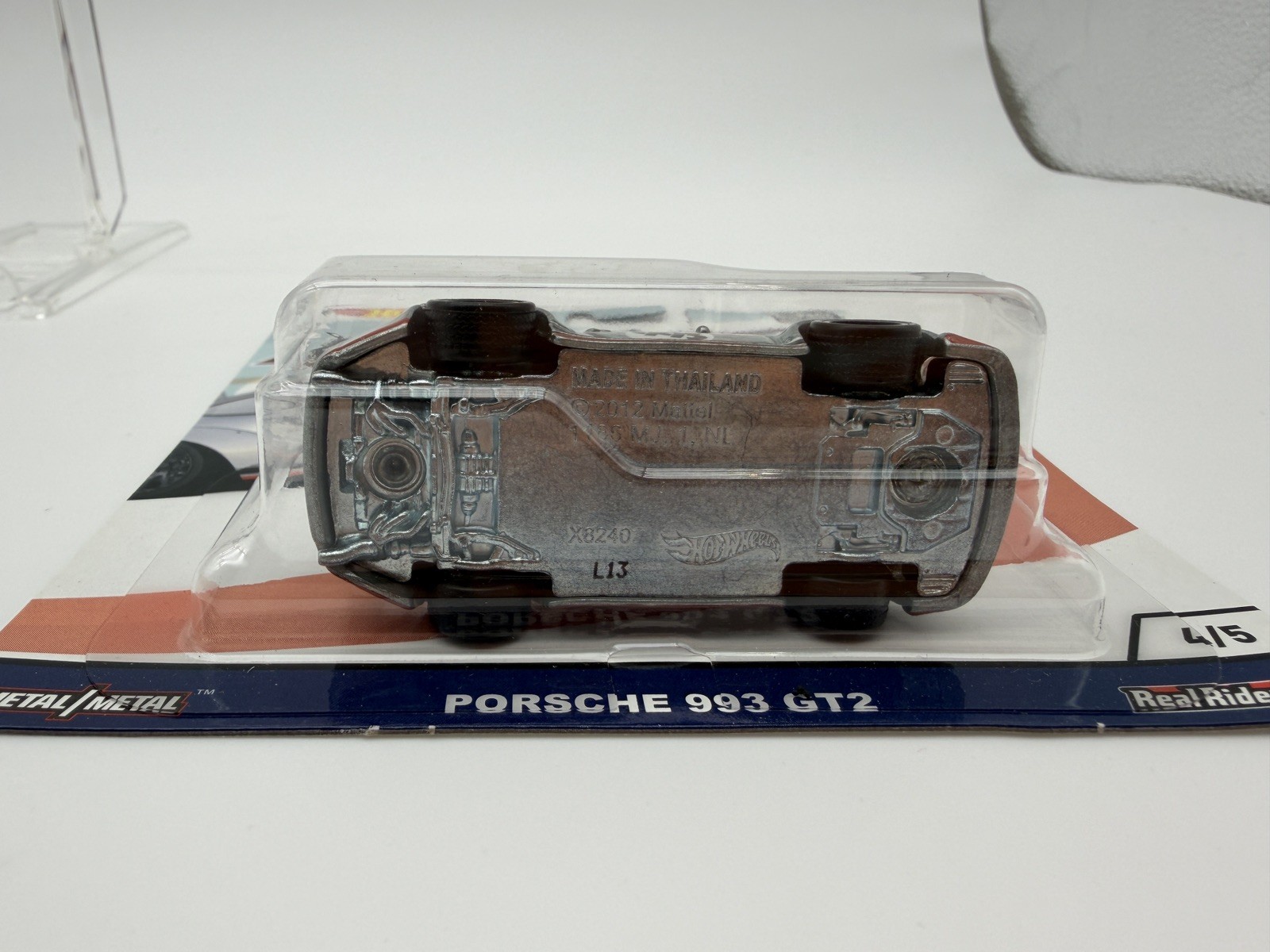 Hot Wheels Euro Speed PORSCHE 993 GT2 Real Riders Magnus Walker Urban Outlaw New