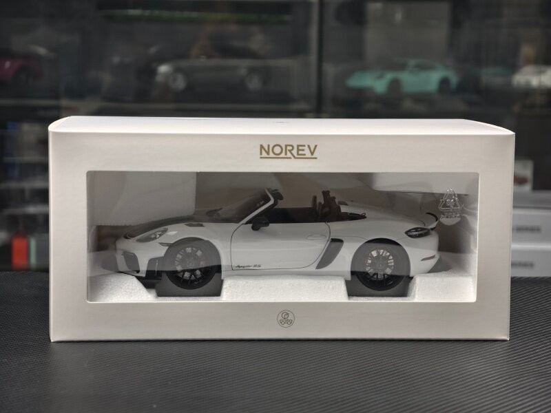 NOREV 1:18 Porsche 718 Spyder RS 2023 Convertible Car Model