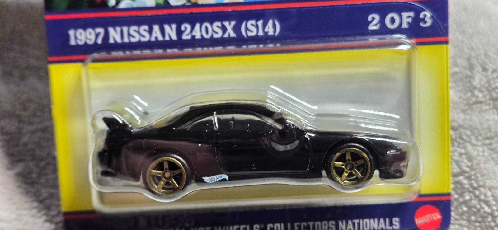 HOT WHEELS 25th COLLECTOR NATIONALS 1997 NISSAN 240SX (S14) 2692 OF 6200