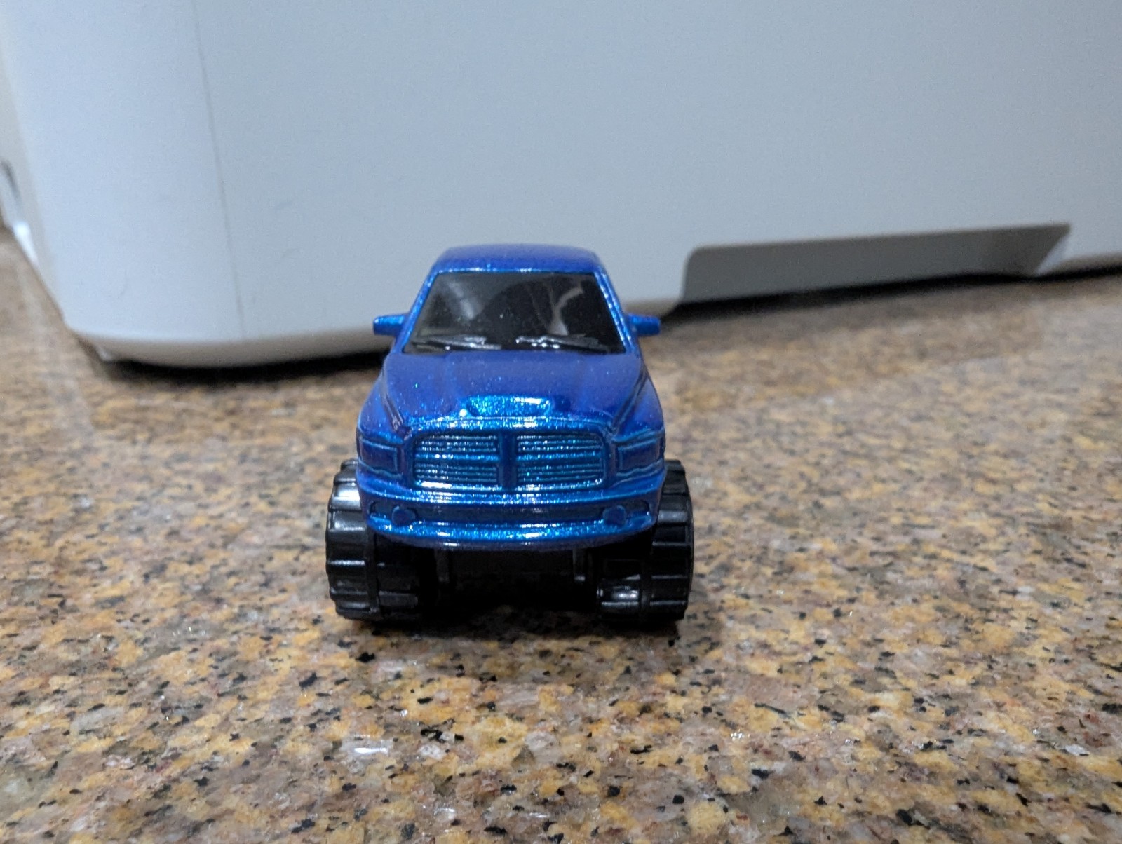 2005 Matchbox #59 Dodge Ram SRT10 BLUE w/ WHITE STRIPE 1:64 scale mint