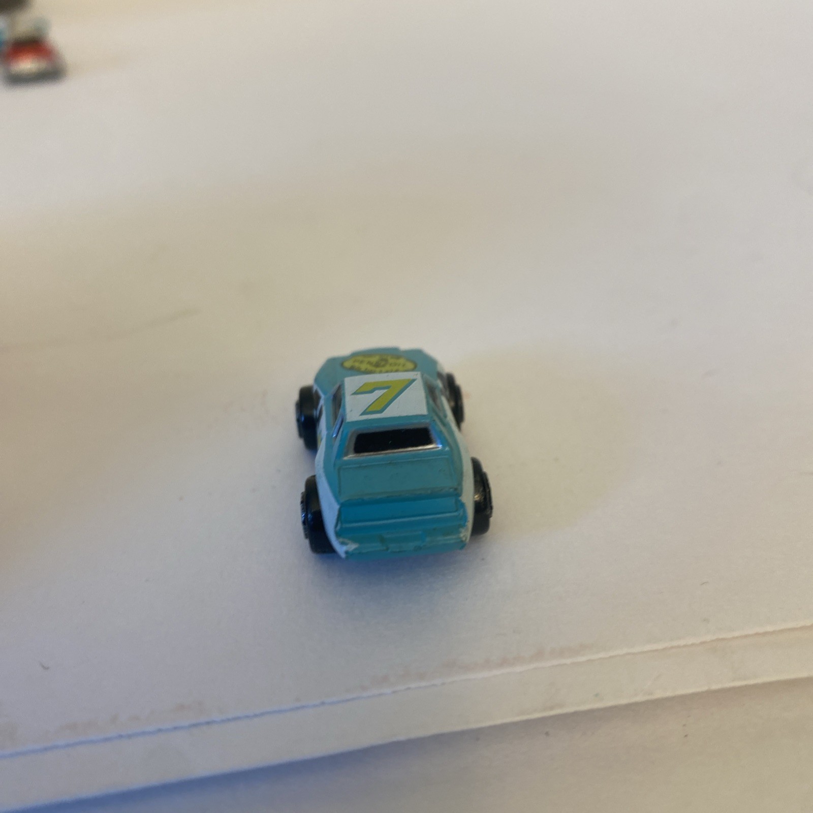 Rare Micro Machines 1990 Pontiac Grand Prix Pennzoil #7 Race Car From Galoob