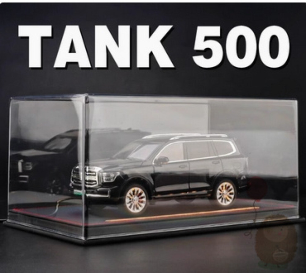 1/24 Tank 500Hi4-T with display box Alloy Model Car Diecast Hobby Display Gifts