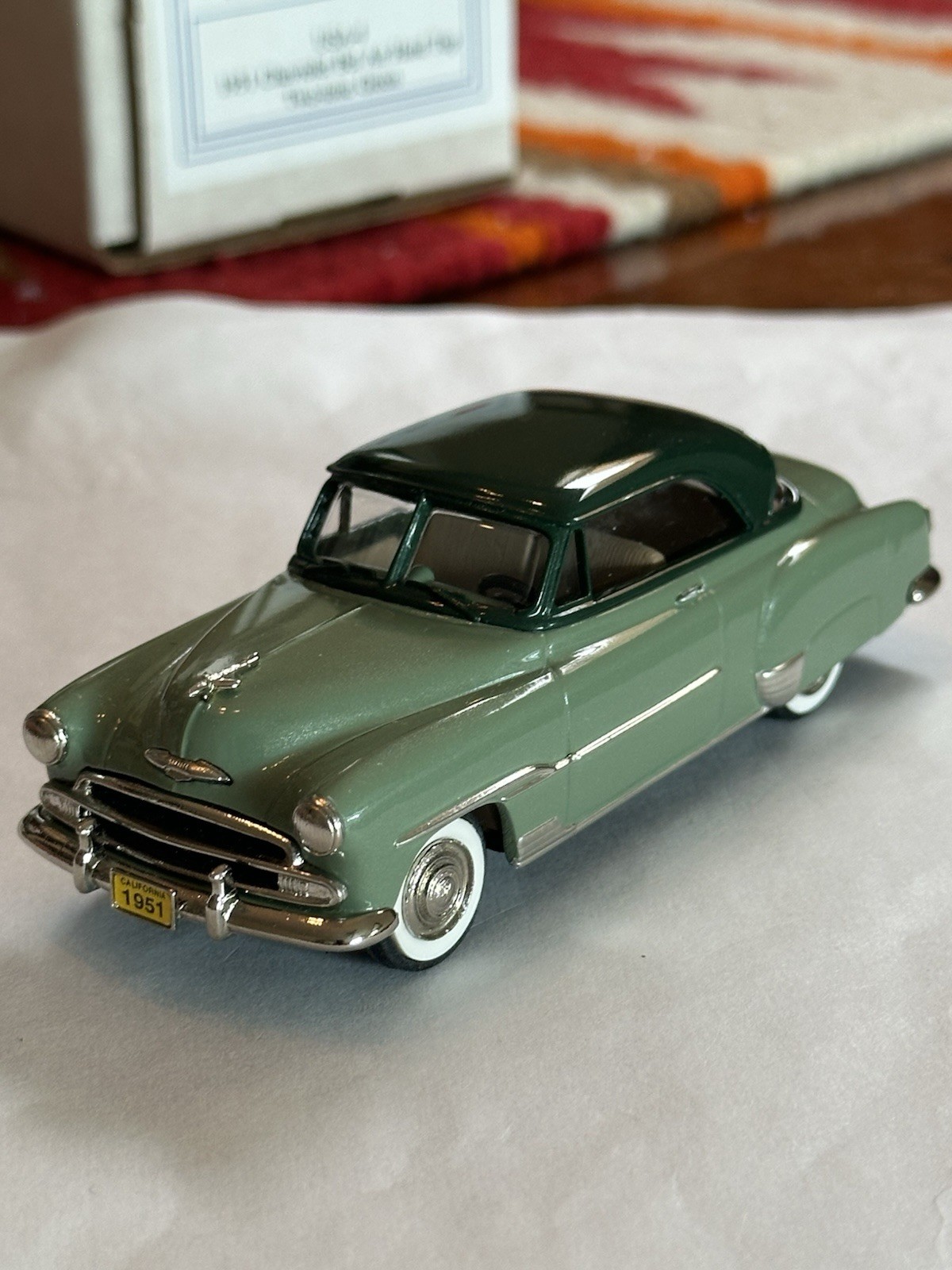 “U.S.A.Models”byMotor City USA(1/43)1951 Chevrolet BelAir 2-Door Hardtop(USA-4)