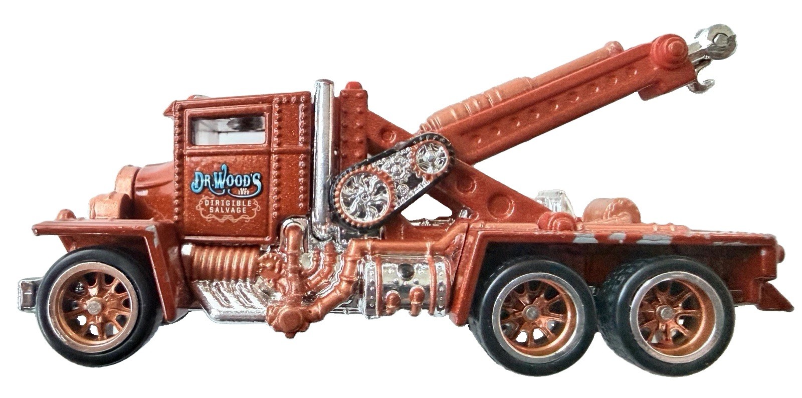 2018 Hot Wheels 32nd Convention Steampunk Truck Brown Loose Real Riders
