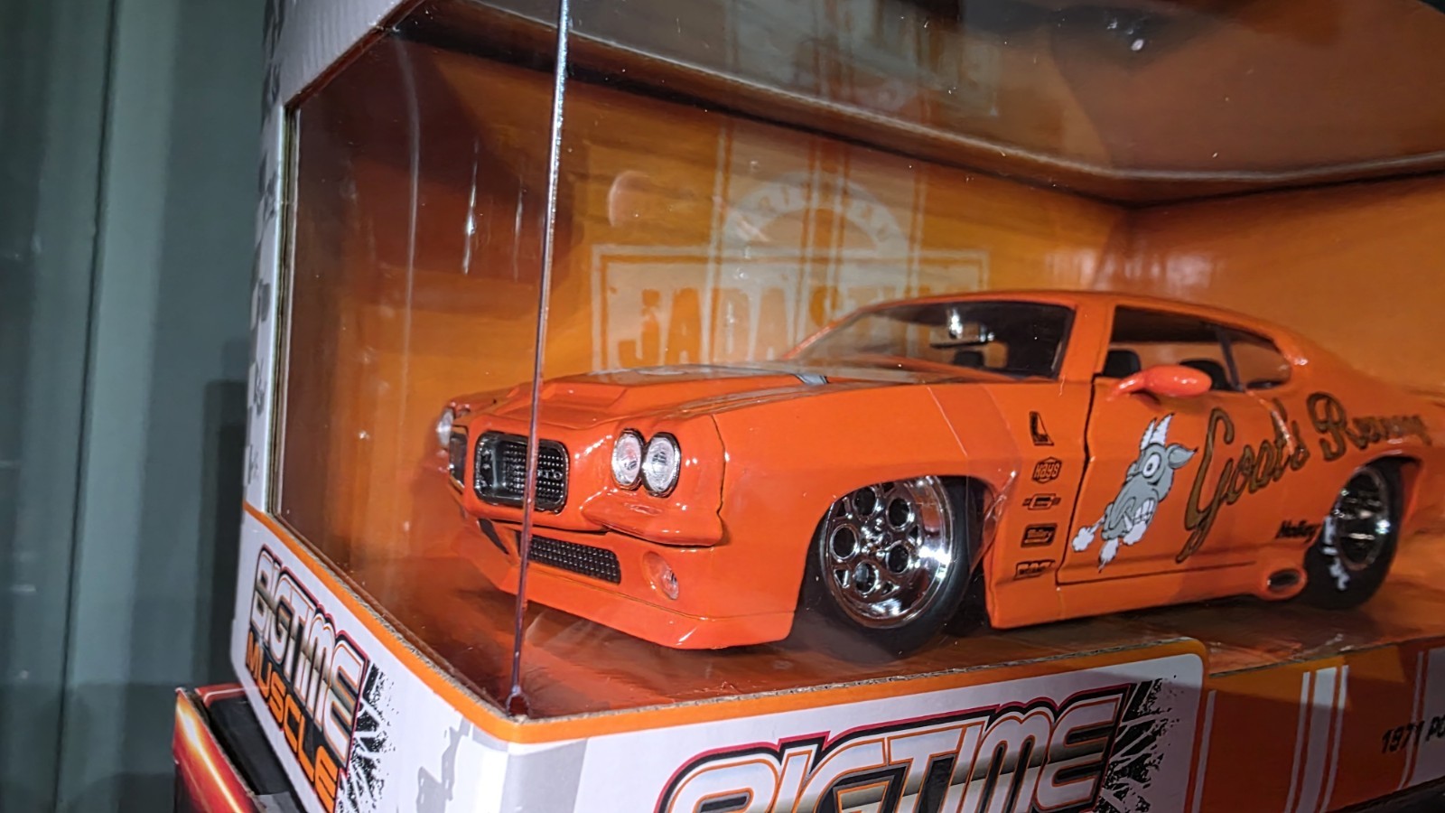 Jada 1/24 1971 Pontiac GTO “Goat’s Revenge” Bigtime Muscle Diecast.