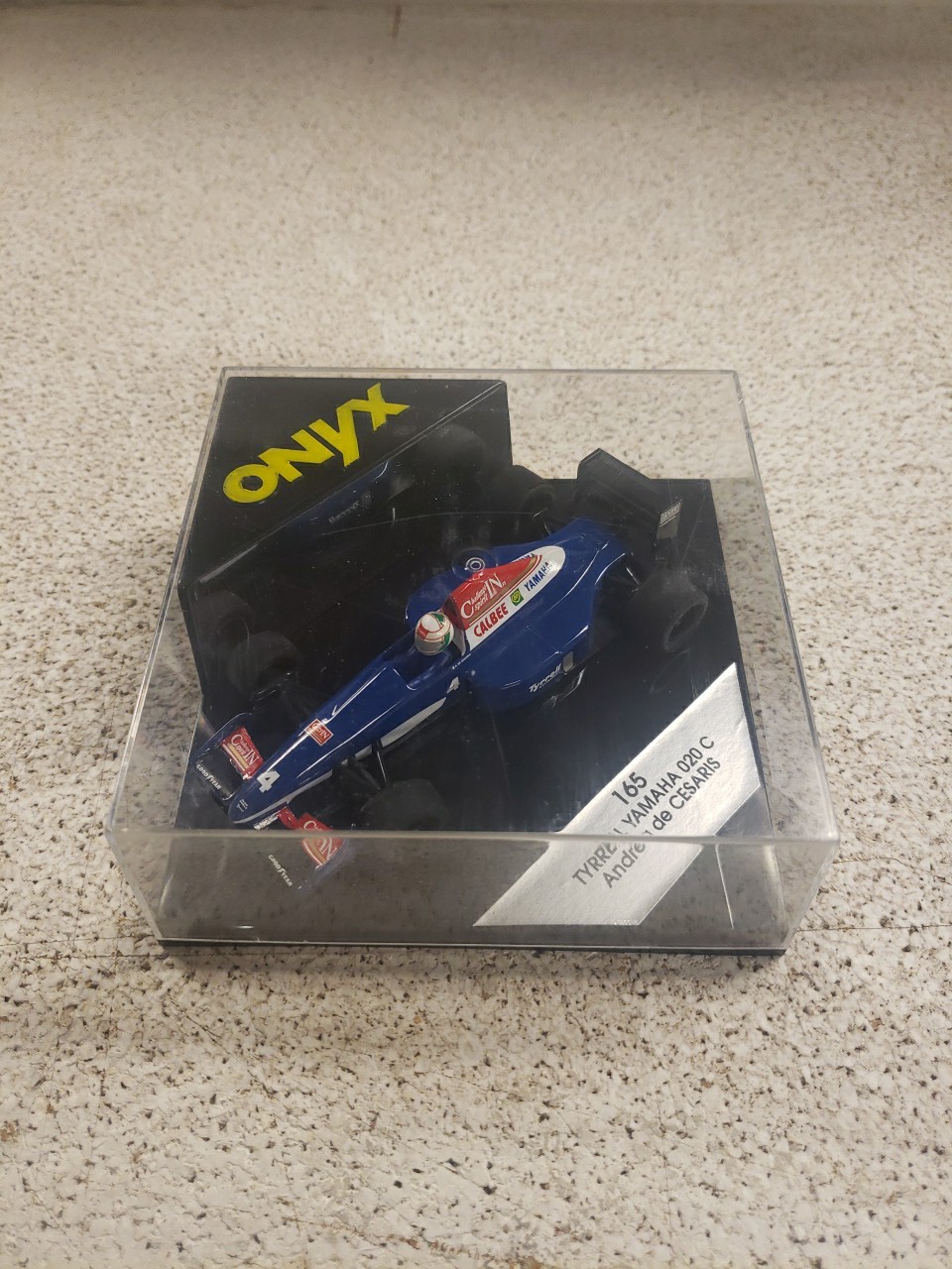 1:43 SCALE ONYX FORMULA ONE #165 TYRRELL YAMAHA 020 C Andrea de CESARIS