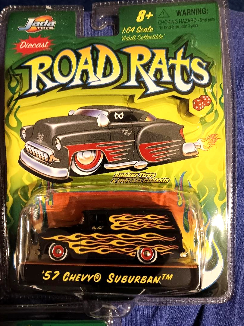 3 ROAD RATS 53 chevy pickup, 47 chevy Flatline, 57 chevy suburban free shipping