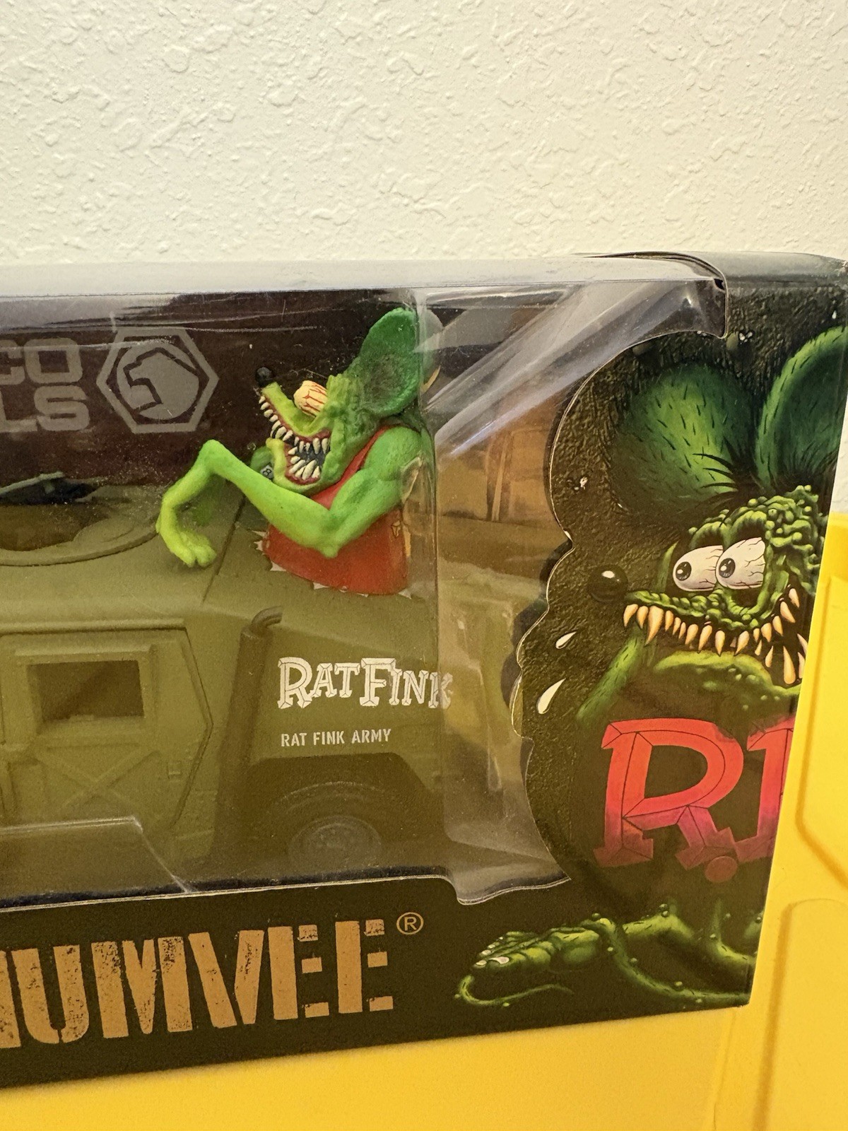 Rat Fink Humvee Hummer 1:18 Scale Die Cast Car New In Box Rare 2018 Matco Tools