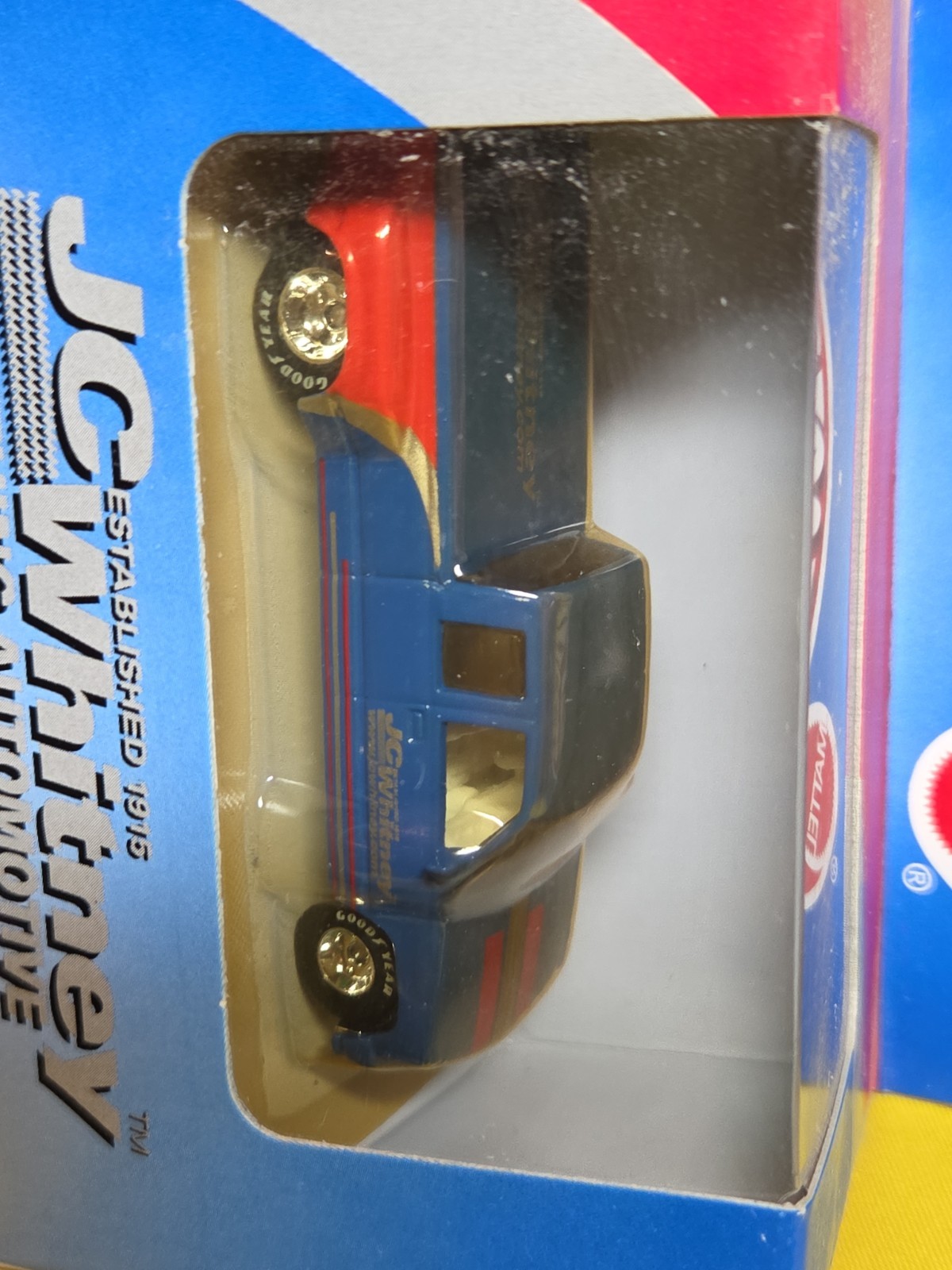 Hot Wheels JC Whitney Chevy C3500 Dually in Blue Real Riders Sealed & Gift🔥48
