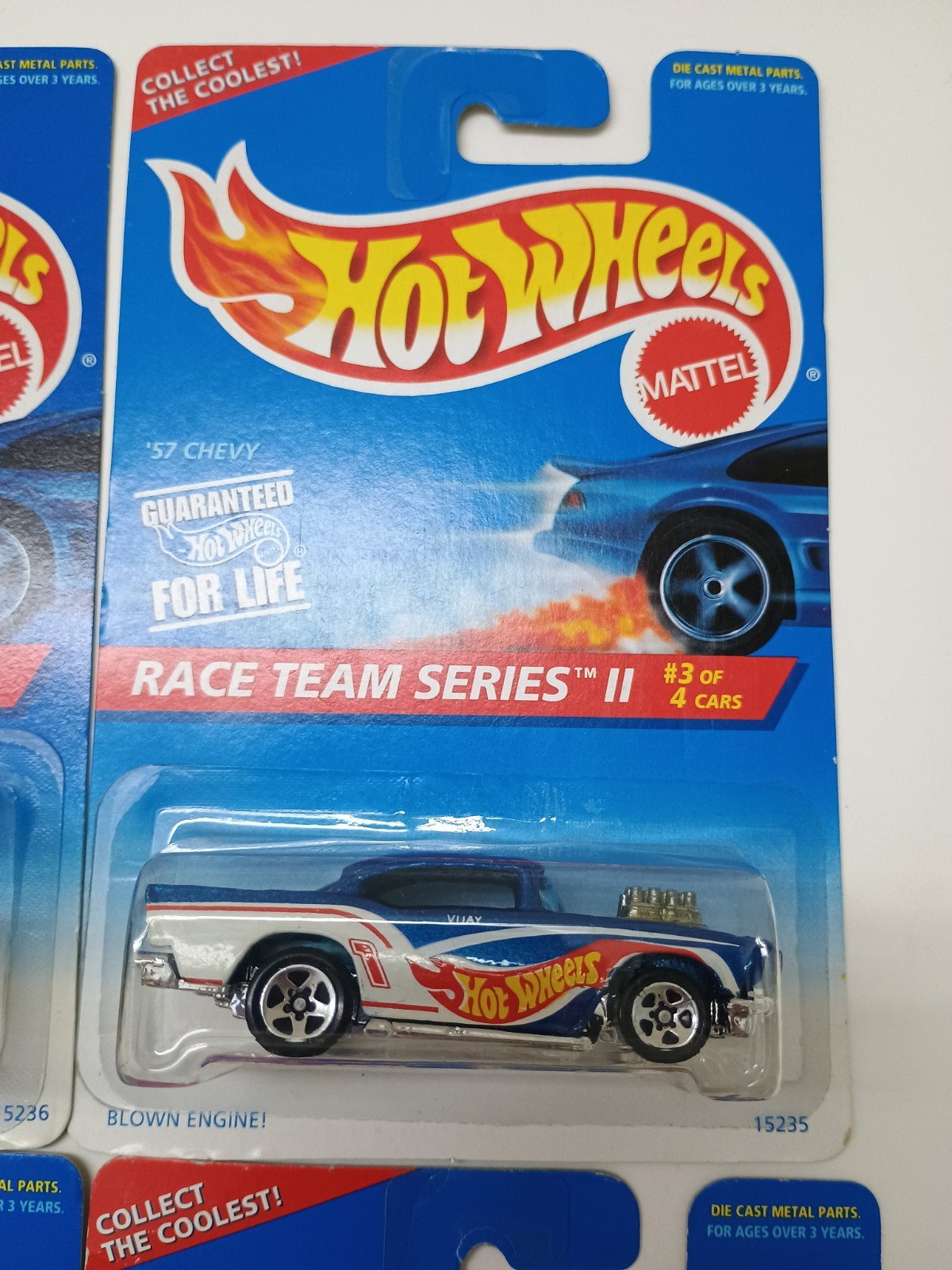 1995 Hot Wheels Race Team Series 2 COMPLETE SET OF 4 ~ Unopened / NEW