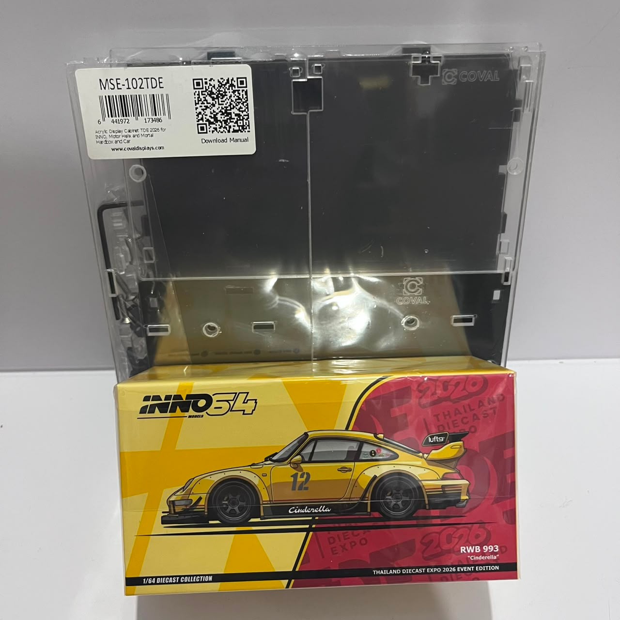 CHASE INNO64 Porsche RWB 993 “Cinderella” TDE 2026 + Exclusive Coval Case