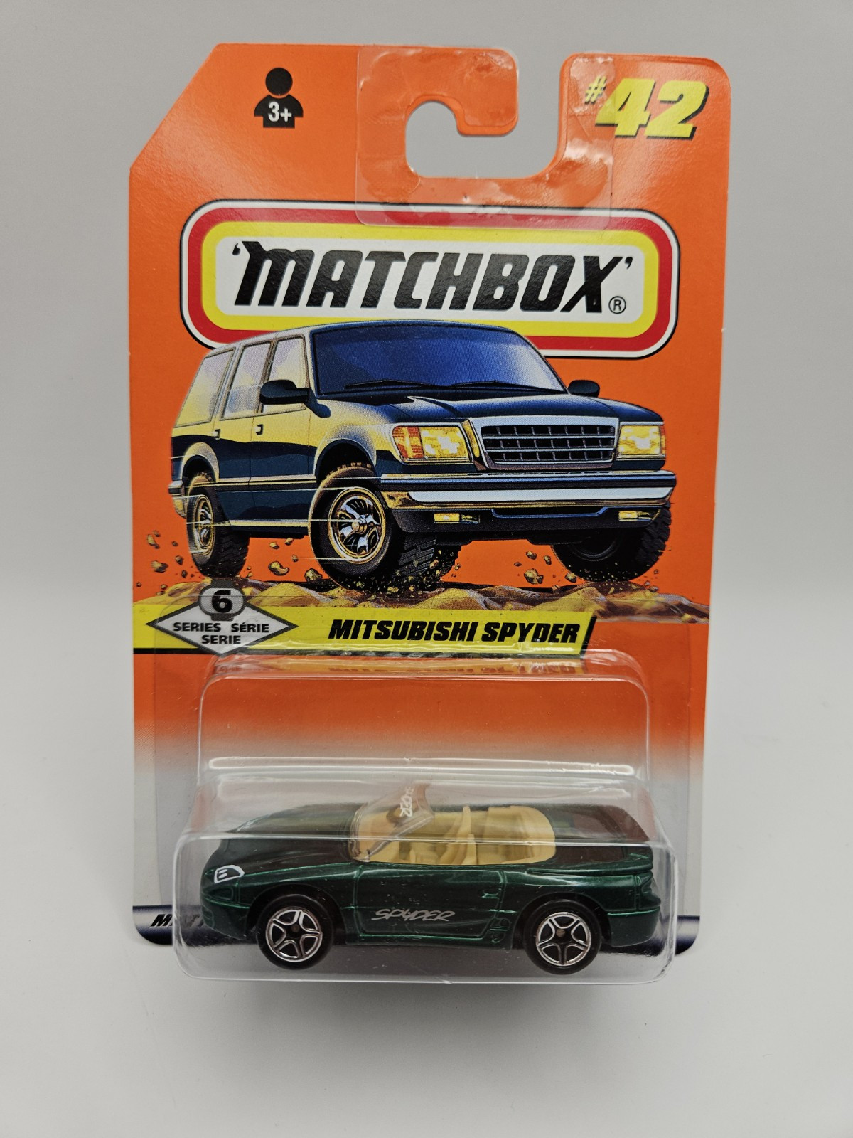 Matchbox – #42 – 3000GT Spyder – Series 6: Asia Cars – #33266 – 1998 – BNIB