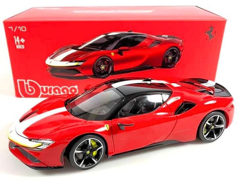Bburago Signature Ferrari SF90 Stradale Assetto Fiorano 1:18 boxed NEW RRP £120+