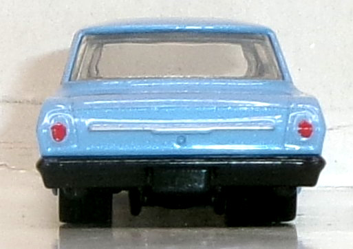 LOOSE 2026 HOT WHEELS 1:64 LIGHT BLUE ’63 CHEVY ll WHEEL SWAP REAL RIDERS