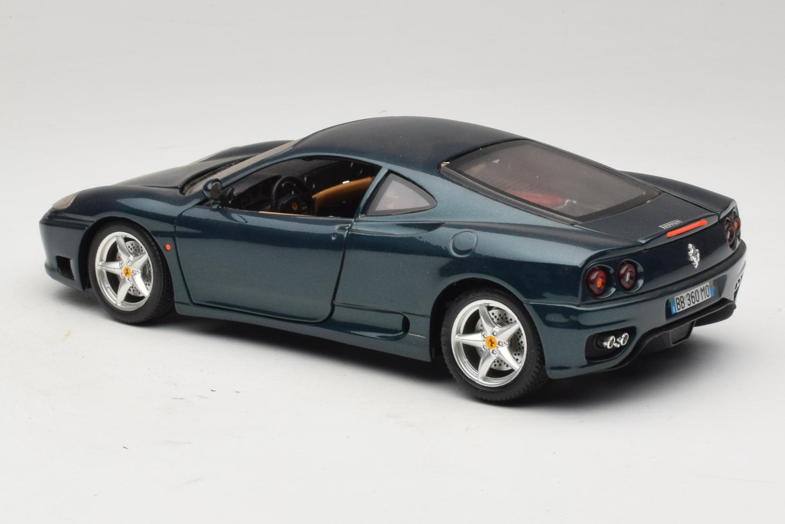 3358-G2 Ferrari 360 Modena Dark Green Metallic BBurago 1/18