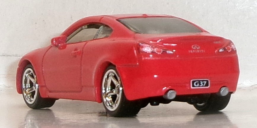 LOOSE 2021 MATCHBOX 1:64 RED 2010 INFINITI G37 COUPE WHEEL SWAP REAL RIDERS