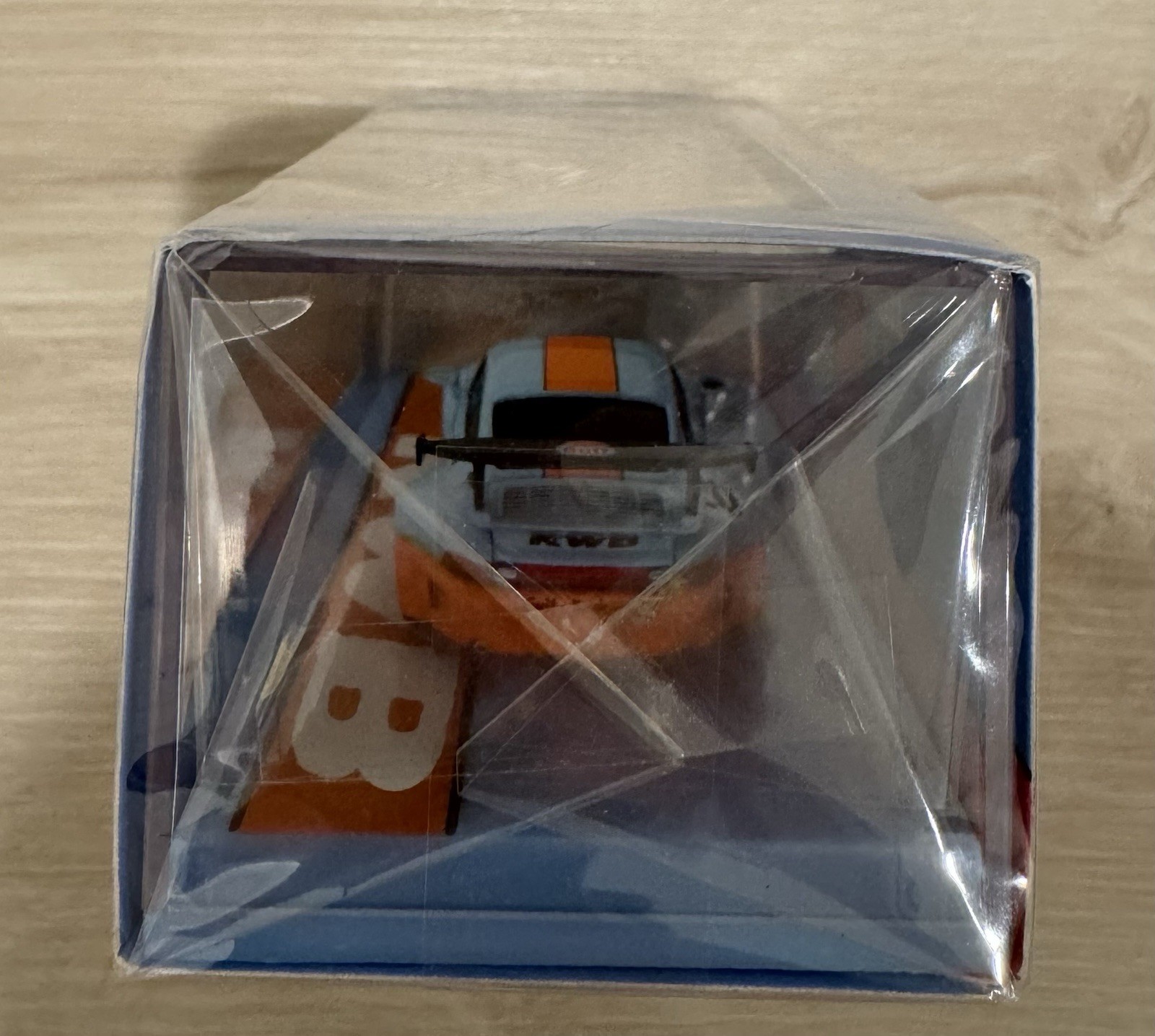 Tarmac Works Hobby64 PORSCHE 993 RWB Rauh-Welt Begriff Gulf 1:64