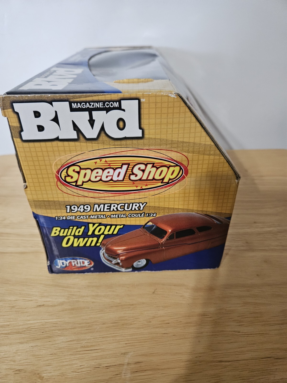 Joy Ride Speed Shop Blvd Magazine 1949 Mercury Copper 1:24 Scale 2005 NIB