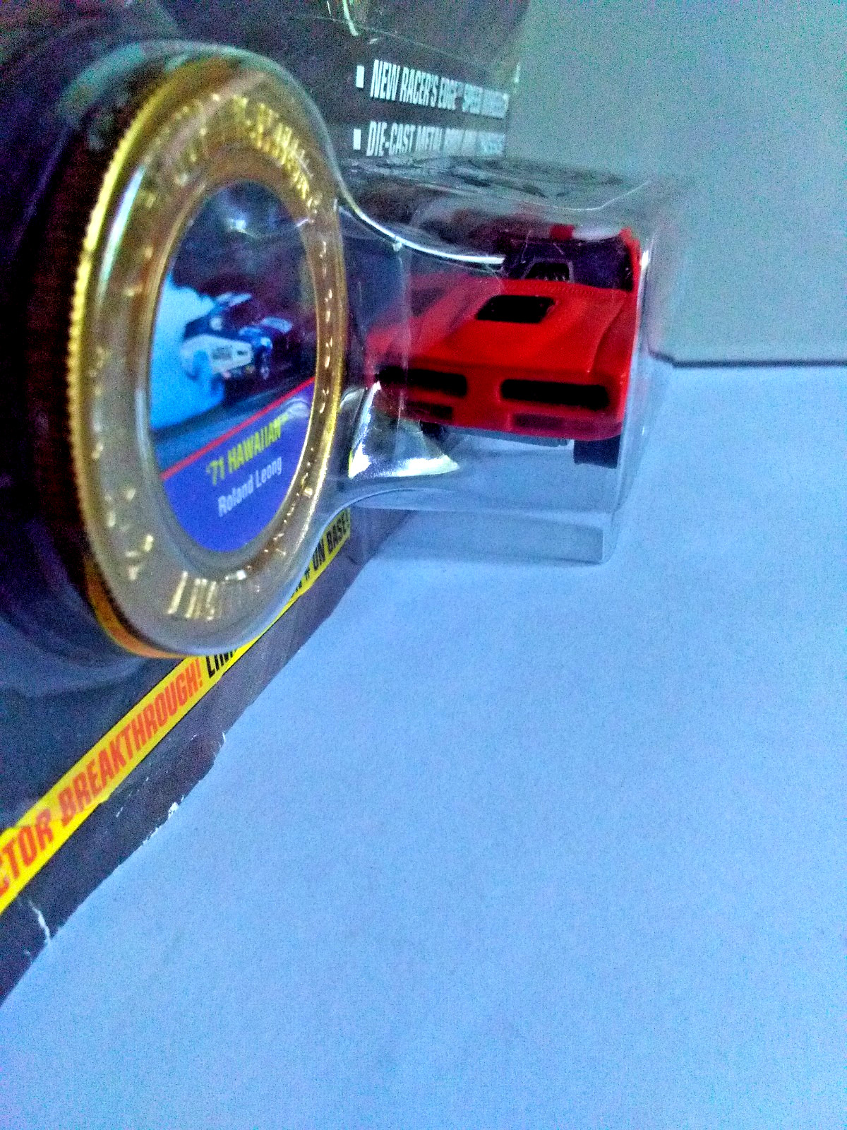 *FREE SHIP* JOHNNY LIGHTNING “DRAGSTERS U.S.A” 1971 RED HAWAIIAN LTD ED Diecast
