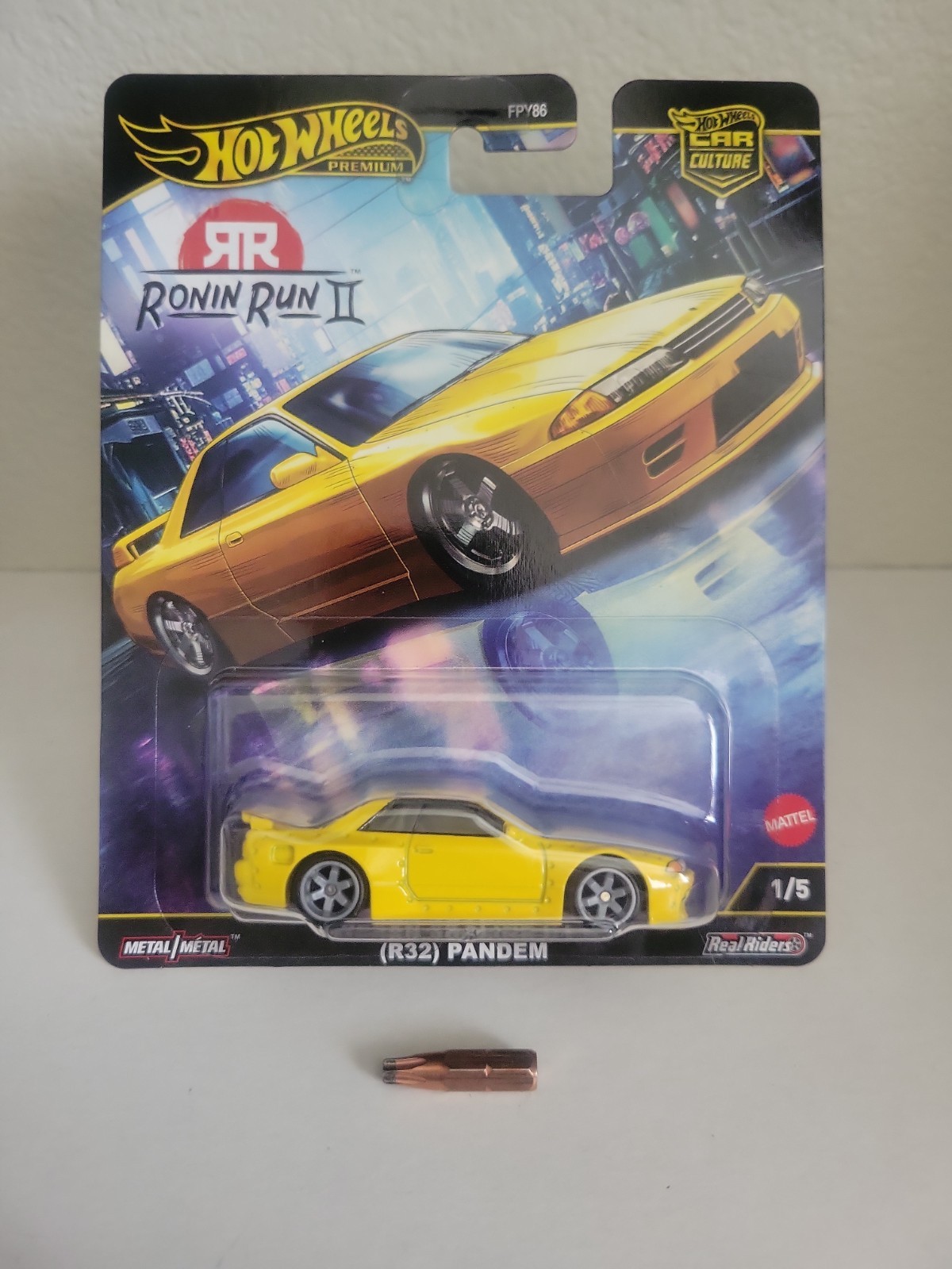 2025 Hot Wheels Premium Ronin Run 2 Nissan Skyline GT-R R32 Pandem