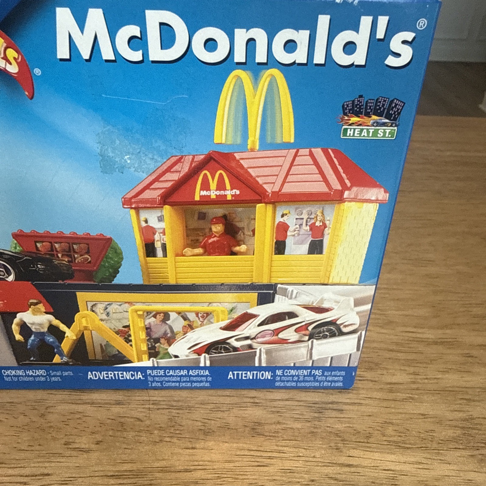 McDonald’s 2004 Hot Wheels Heat st. Set 2004 Unopened Box