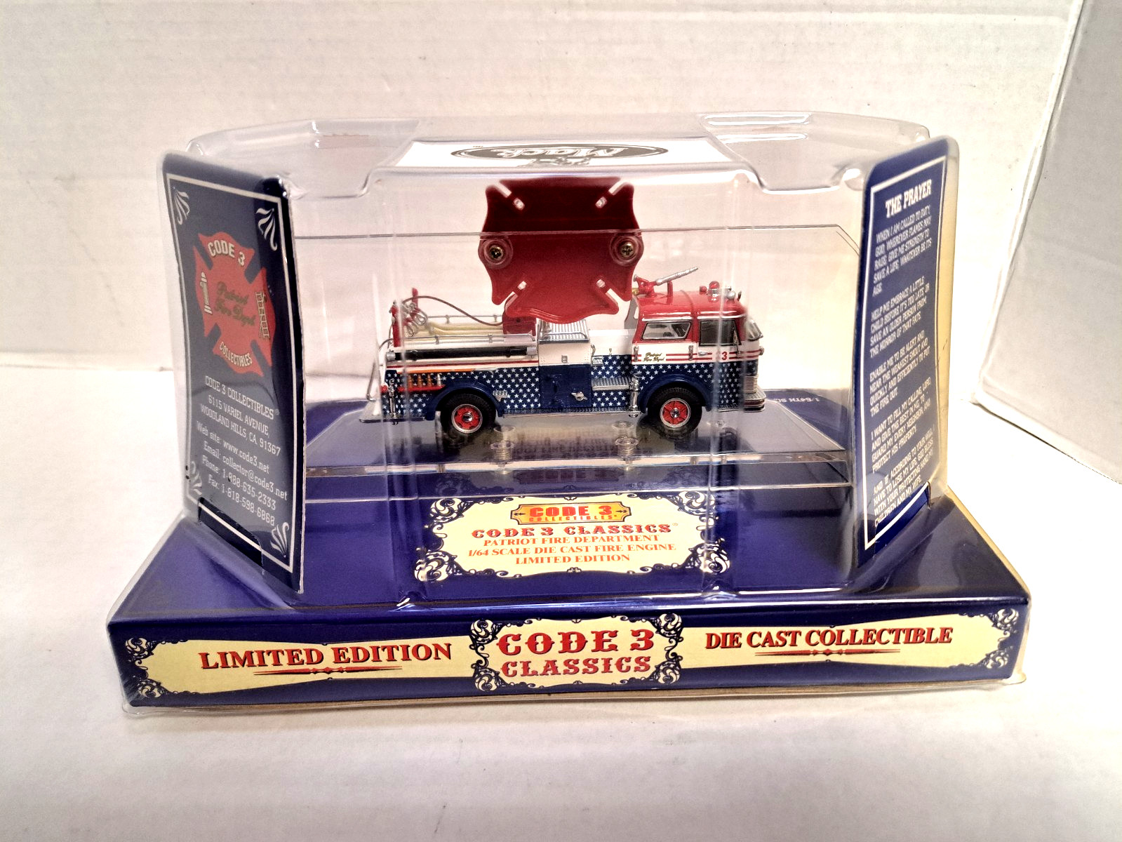 Code 3 Patriot fire dept. 12351 – 12726